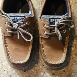 Boys Sperry Boat Shoes Size 10 (toddler)
